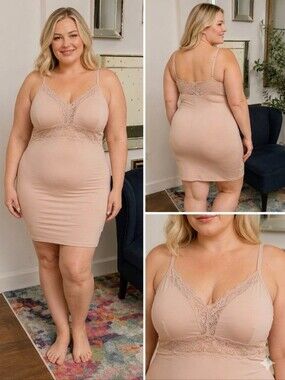 Elegant Lace Trim Slip